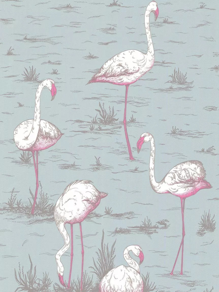 Cole & Son Flamingos wallpaper 10m x 52cm, UK version