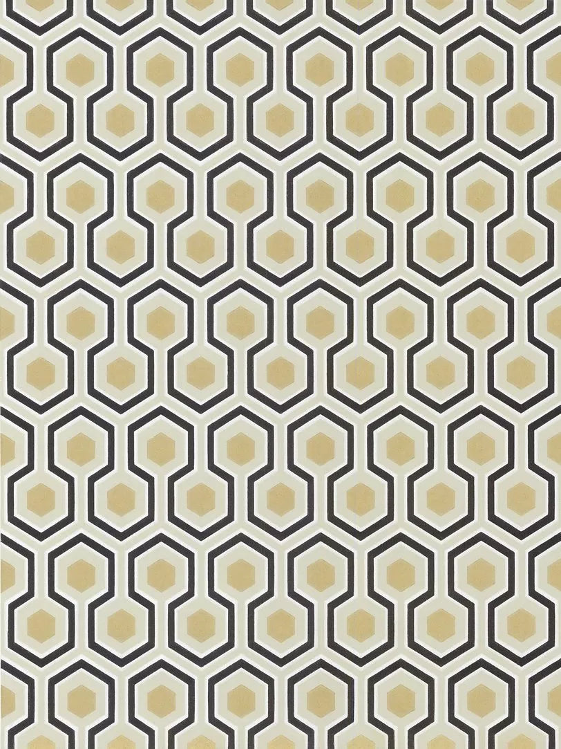 Cole & Son Hicks Hexagon Wallpaper L10m x W52cm