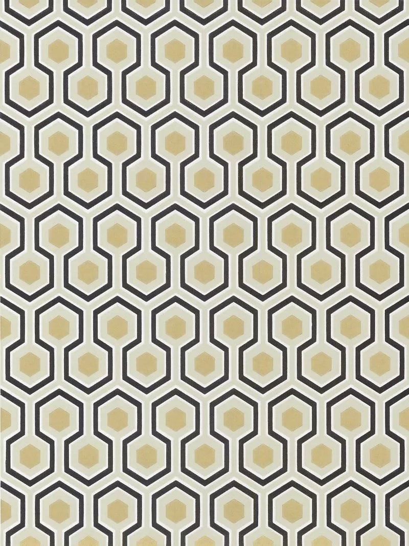 Cole & Son Hicks Hexagon Wallpaper L10m x W52cm