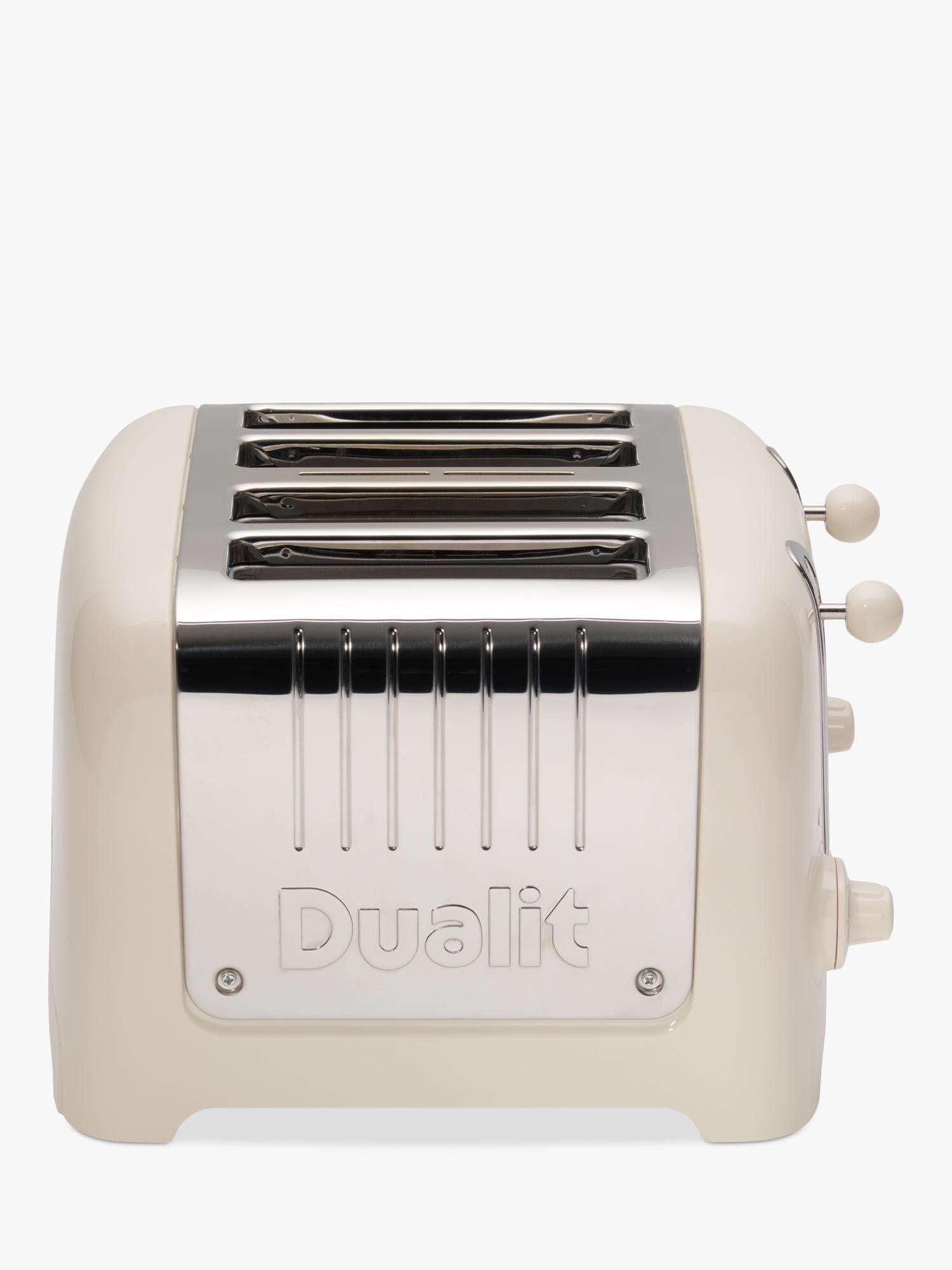 Dualit 4 Slice Lite Toaster in white - British product