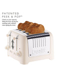 Dualit 4 Slice Lite Toaster in white - British product