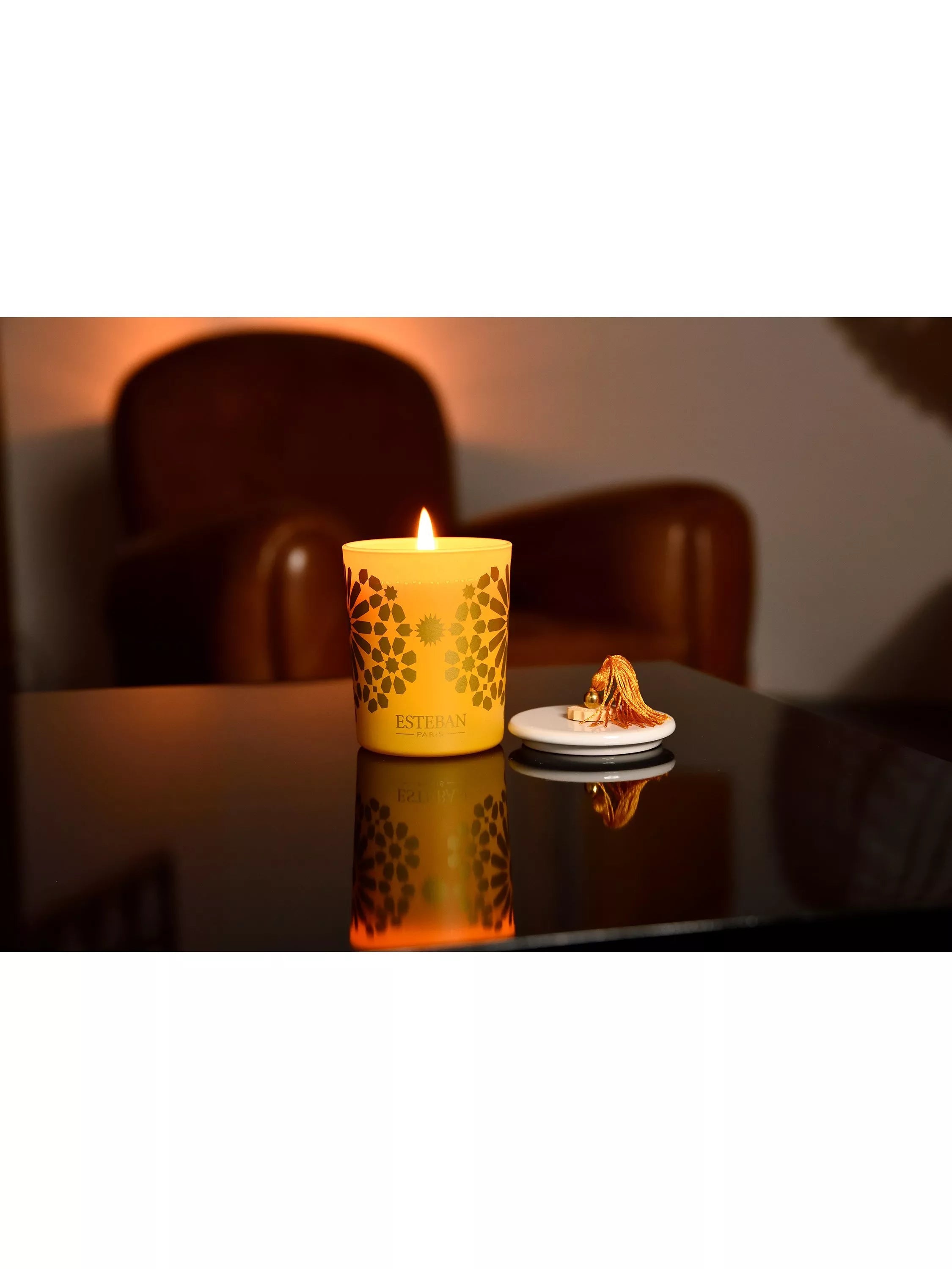 Esteban Ambre scented candle 180g - British product