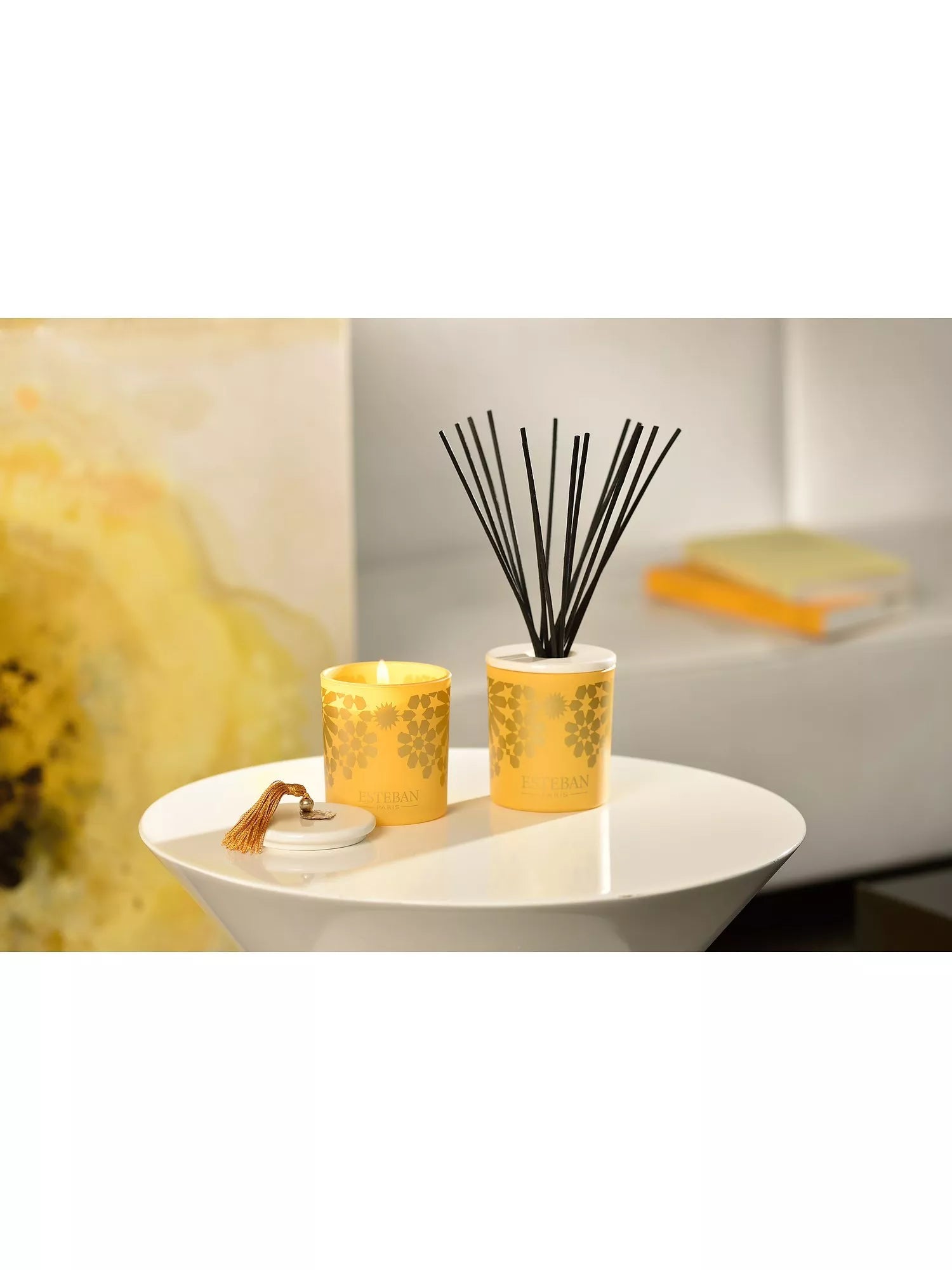 Esteban Ambre scented candle 180g - British product