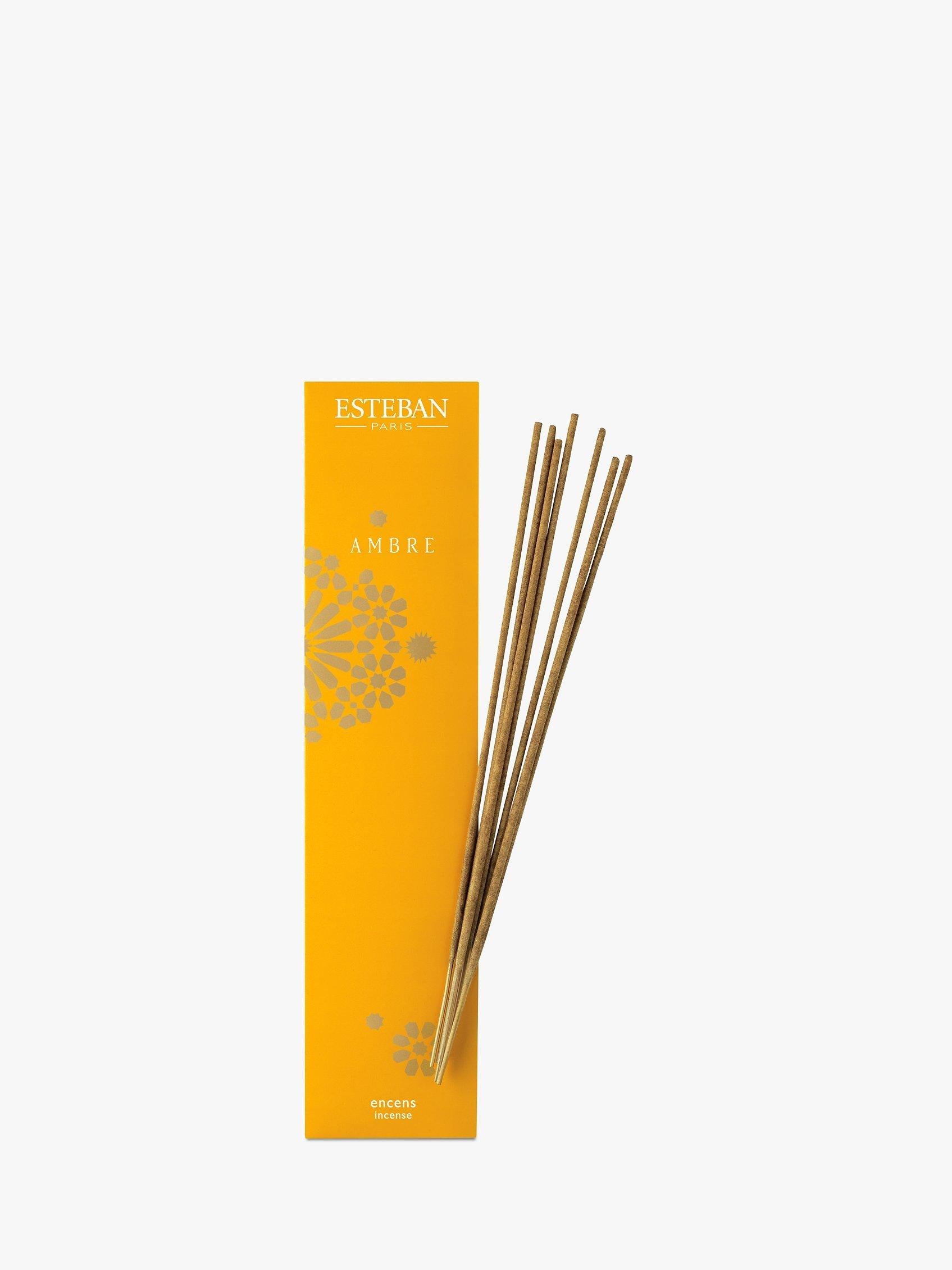 Esteban Ambre incense sticks pack of 20 - British product