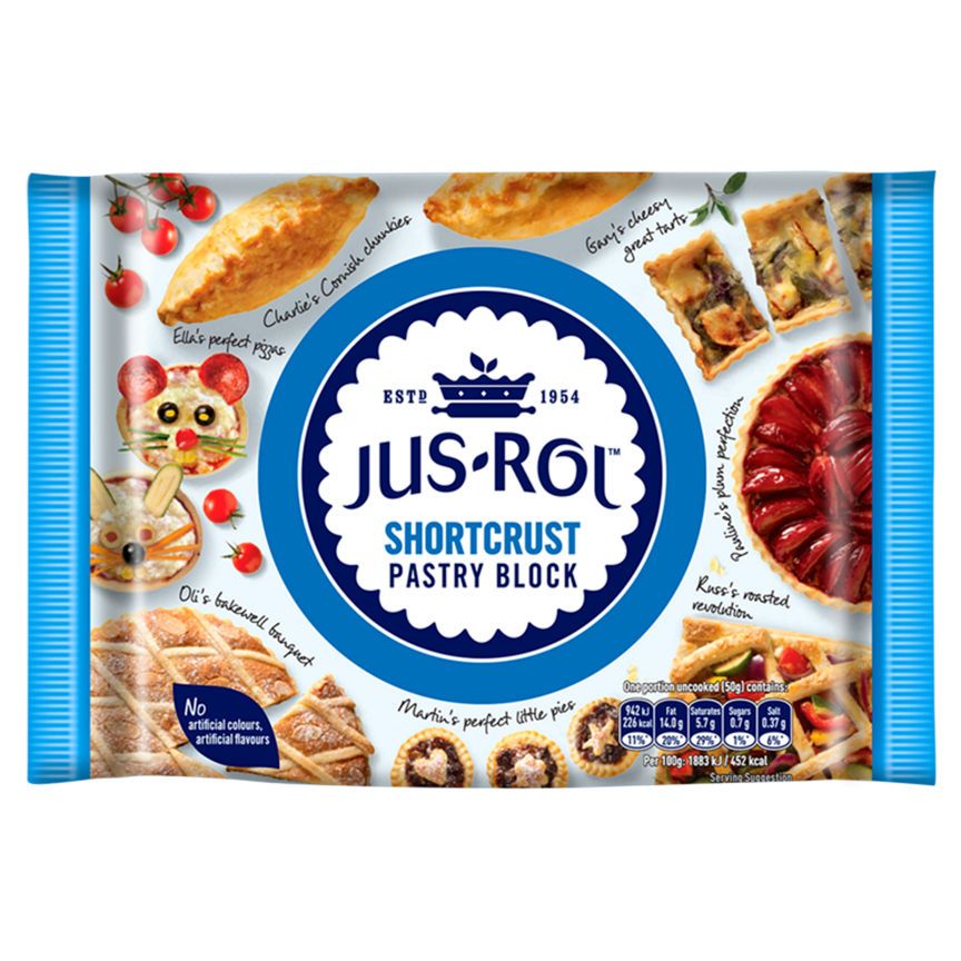 Jus-Rol Shortcrust Pastry Block GOODS ASDA   