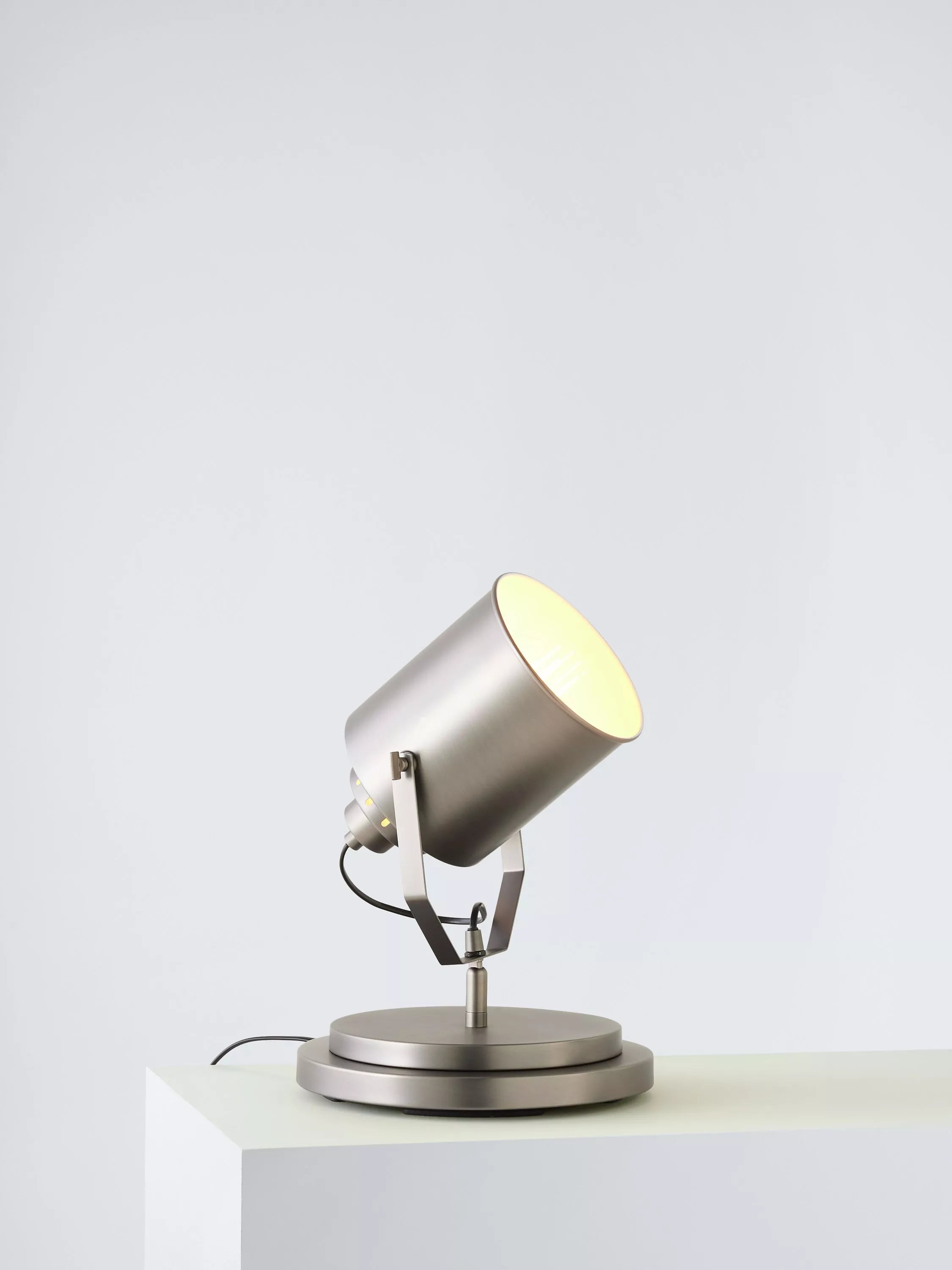 John Lewis Avery flood lamp pewter, imported from the UK