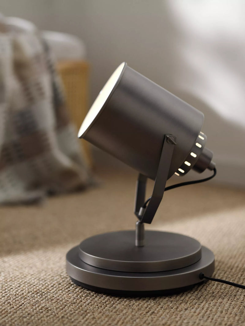 John Lewis Avery flood lamp pewter, imported from the UK