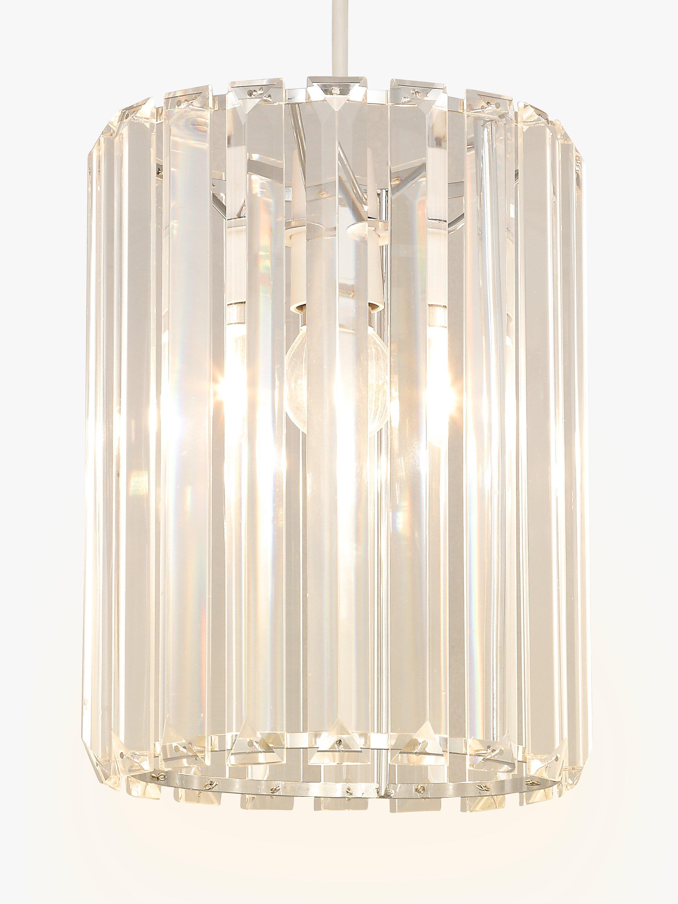 John Lewis Frieda crystal ceiling shade 25cm, imported from the UK