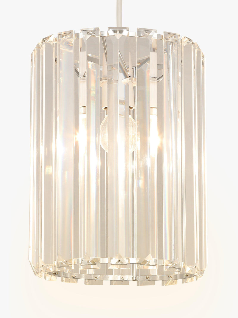 John Lewis Frieda crystal ceiling shade 25cm, imported from the UK