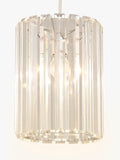 John Lewis Frieda crystal ceiling shade 25cm, imported from the UK