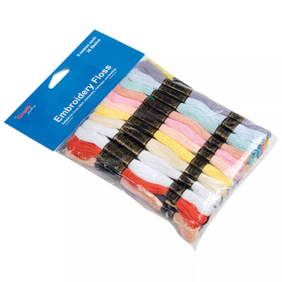 John Lewis The Craft Factory Embroidery Floss Pastel 36 Skeins- Buy online at McGrocer