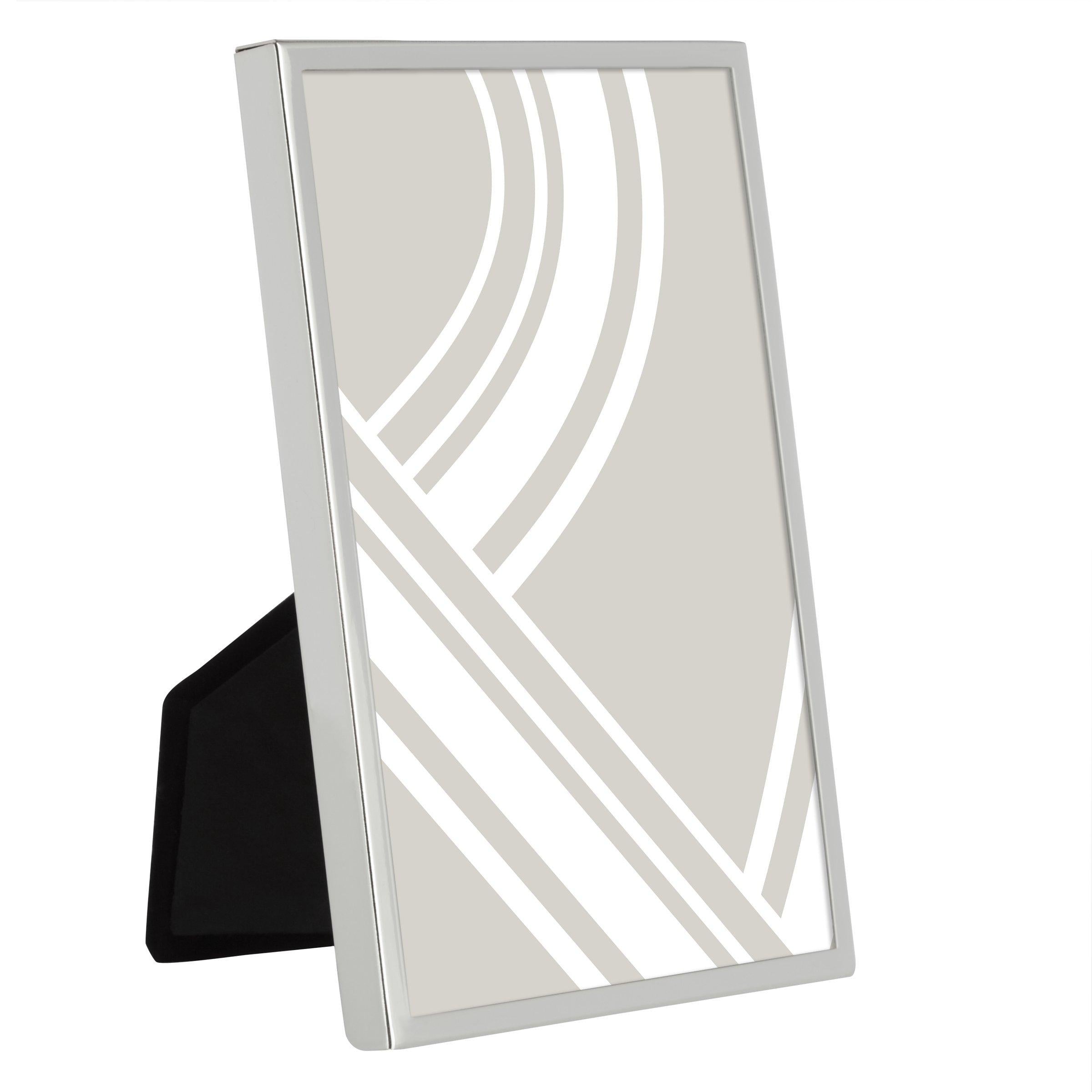 John Lewis Daya silver plated photo frame 6x8 inches, UK version