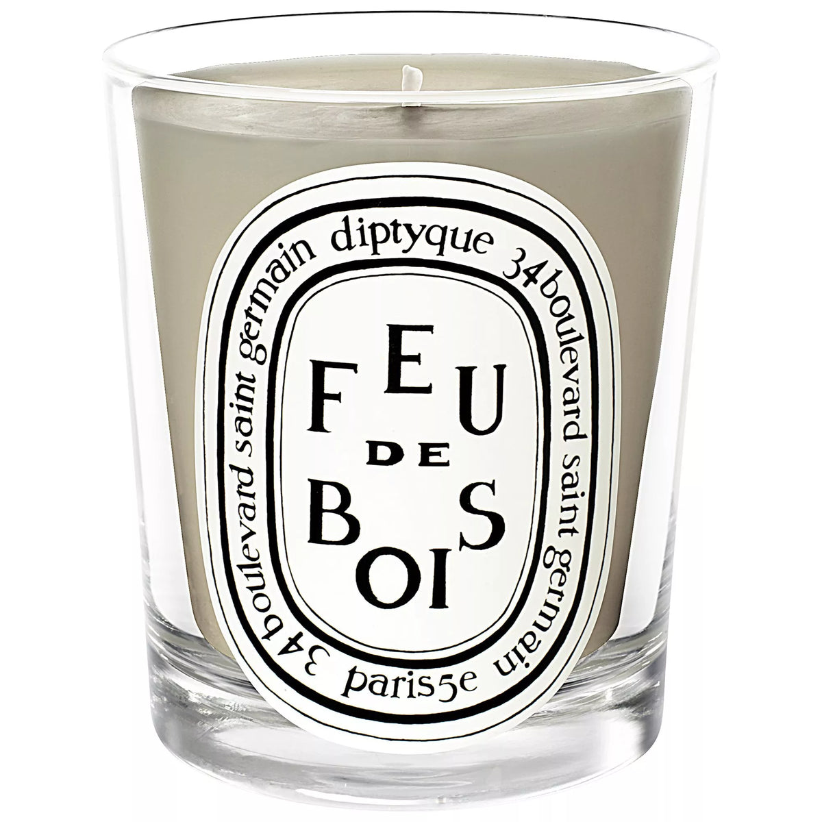 Diptyque Feu de Bois scented mini candle 70g - British product