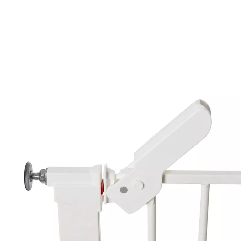 BabyDan Premier True Pressure Gate with extensions, white - British product