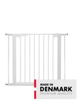 BabyDan Premier True Pressure Gate with extensions, white - British product