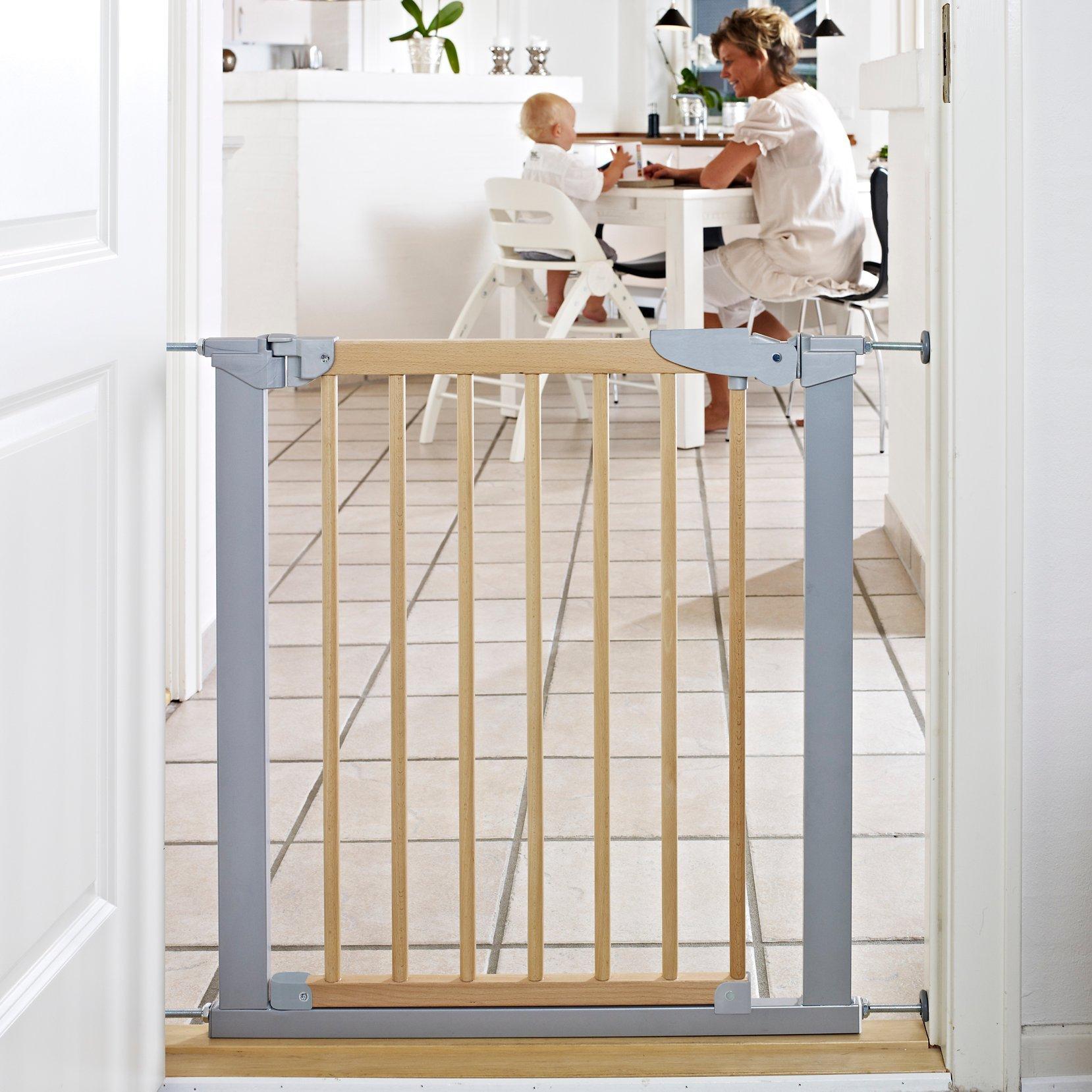 BabyDan pressure indicator safety baby gate with extensions - British product