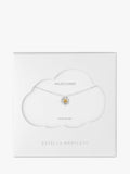 Estella Bartlett daisy flower pendant necklace with silver-toned chain - British product