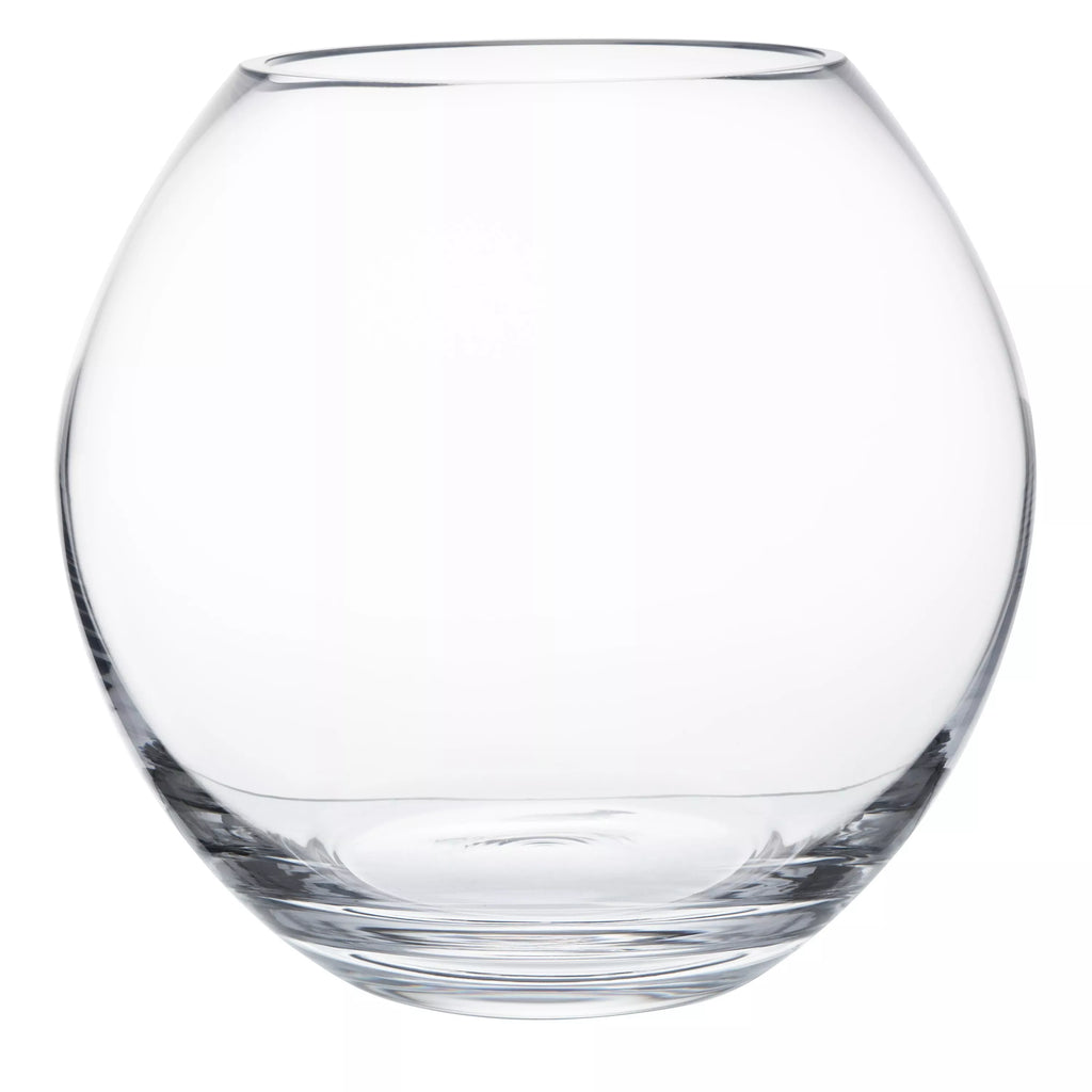 LSA International Flower Bouquet Globe Vase, H22cm, Clear