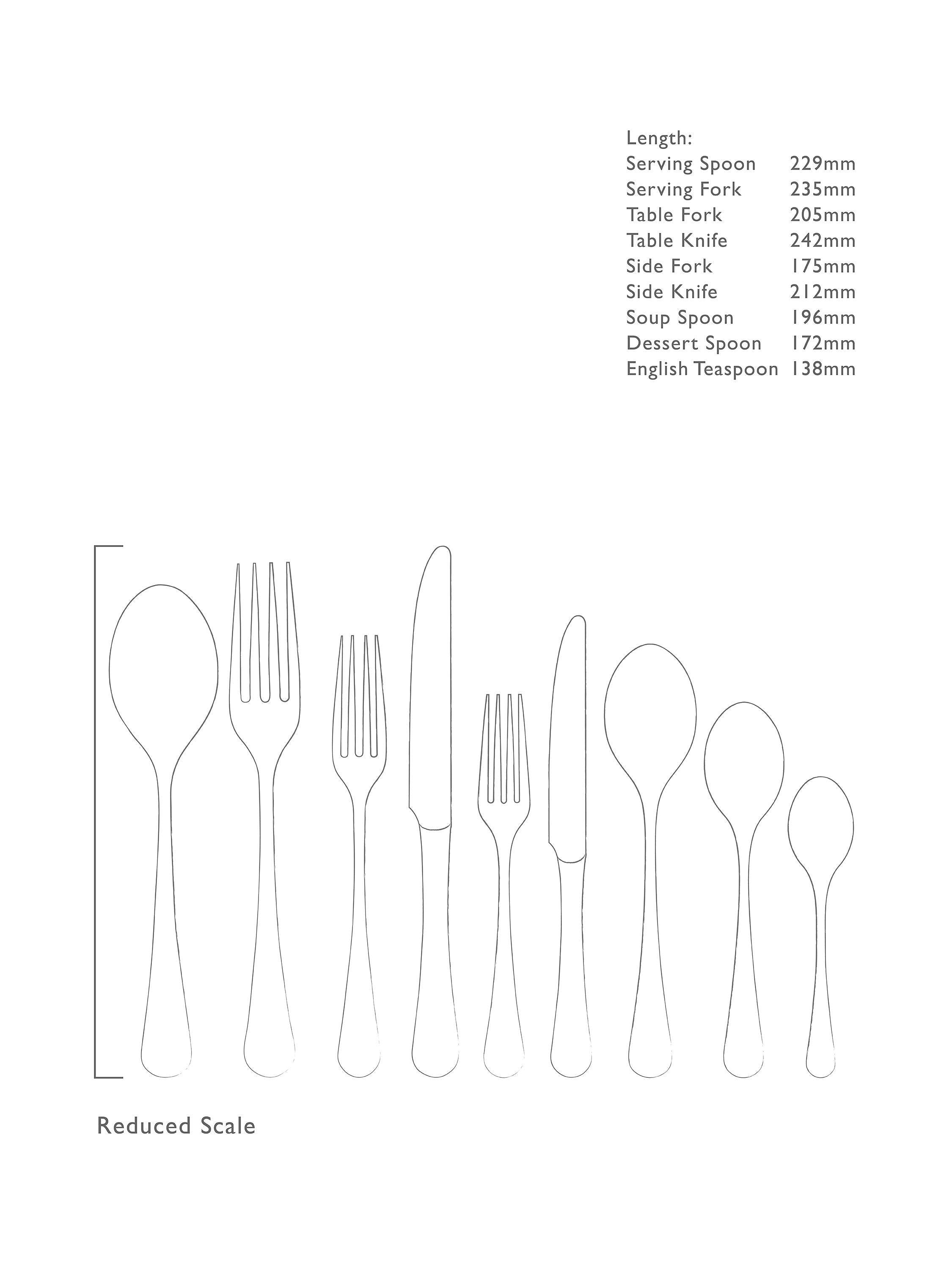 Robert Welch Radford cutlery set 60 piece - British product