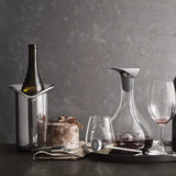 Georg Jensen stainless steel wine cooler, UK version