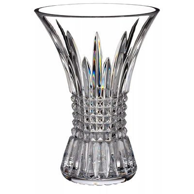 John Lewis Crystal Diamond Cut Glass Vase, Clear, 20cm Height- Buy online at McGrocer