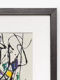 John Lewis Jackson Pollock Summertime framed print 39x150cm, imported from the UK