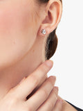 Jools by Jenny Brown swirl stud earrings gold vermeil, UK version