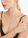 Jools by Jenny Brown cubic zirconia bubble pendant necklace (British brand)