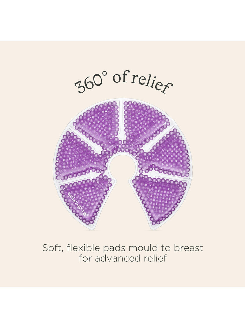 Lansinoh Therapearl 3-in-1 breast therapy pack, pack of 2, UK version