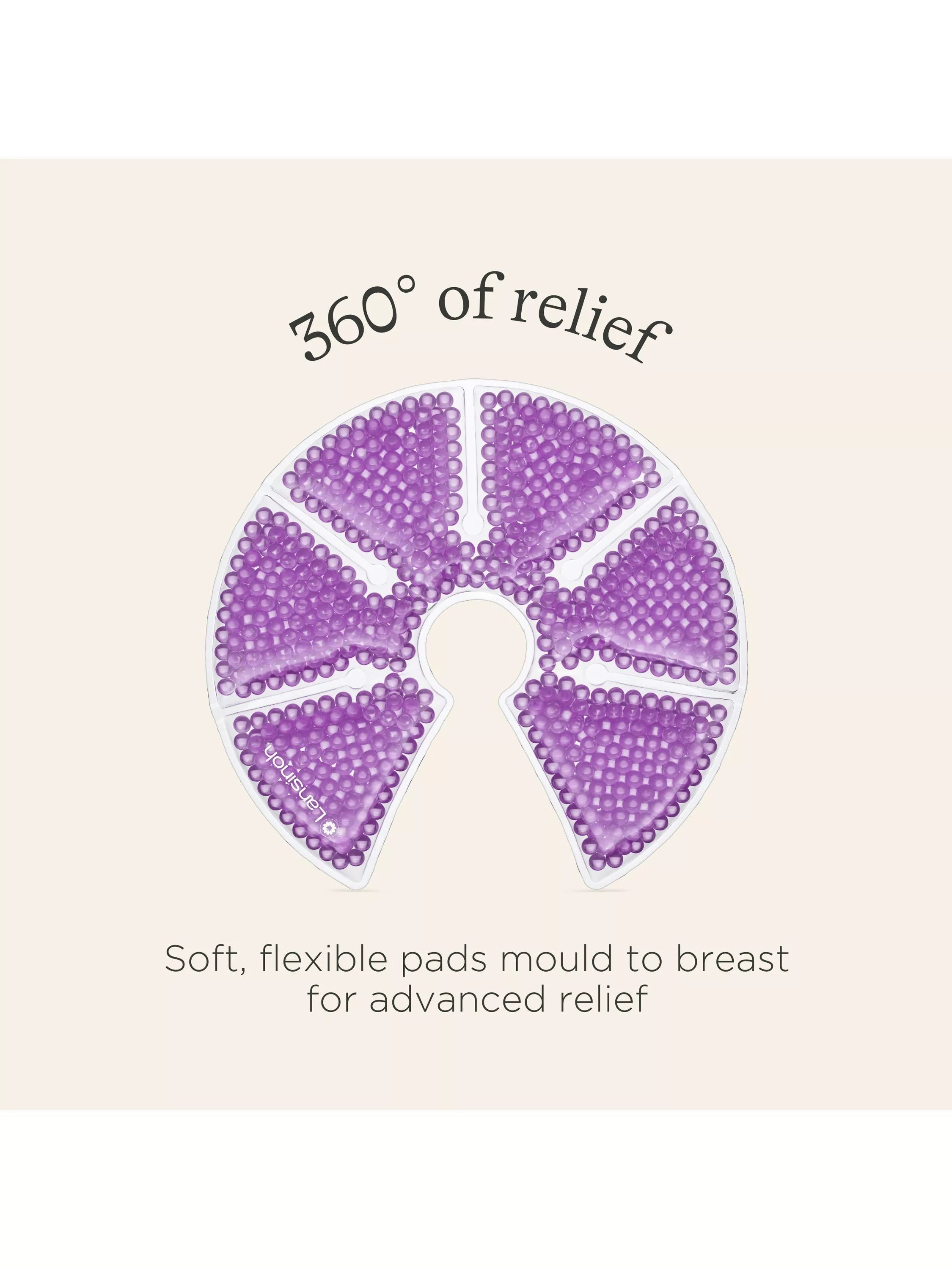 Lansinoh Therapearl 3-in-1 breast therapy pack, pack of 2, UK version