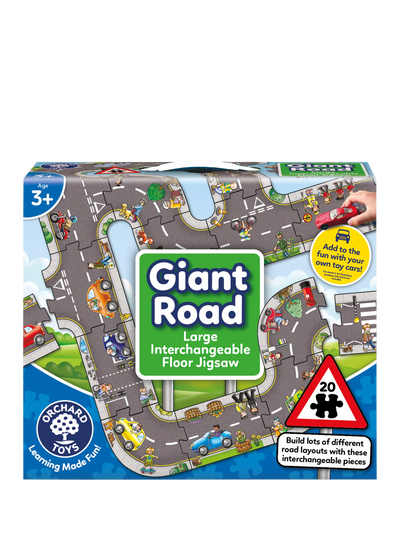 John Lewis Orchard Toys Giant Road Jigsaw Puzzle 20 Pieces- Buy online at McGrocer