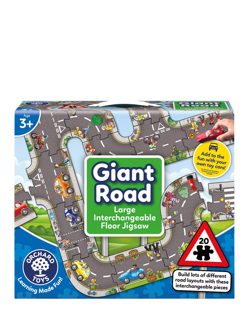 Orchard Toys road jigsaw puzzle 20 pieces, imported from the UK