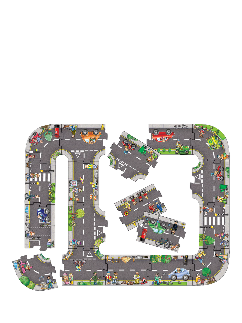 Orchard Toys road jigsaw puzzle 20 pieces, imported from the UK