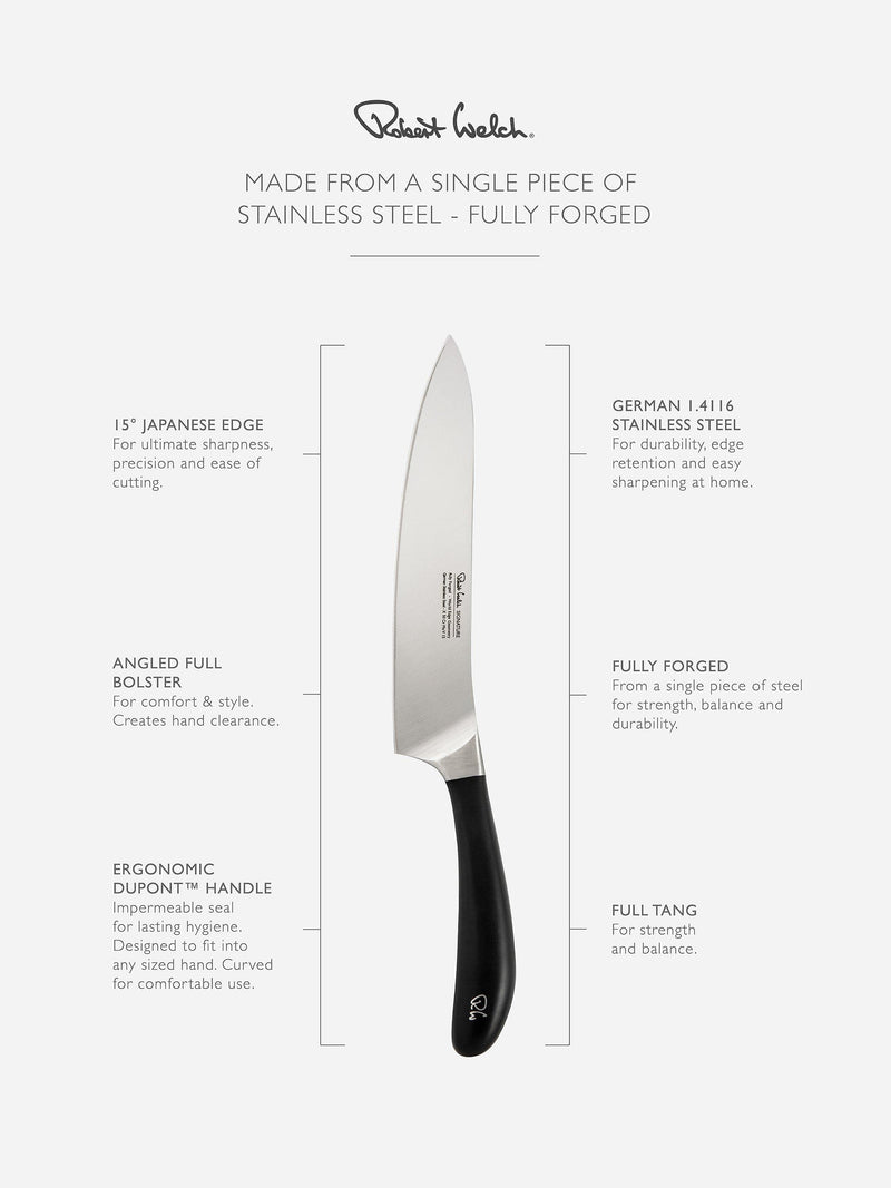 Robert Welch Signature Cooks Knife 20cm, UK version