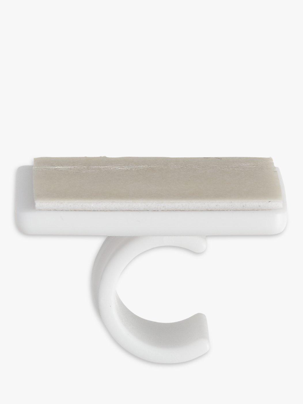 John Lewis net rod centre support white (British brand)