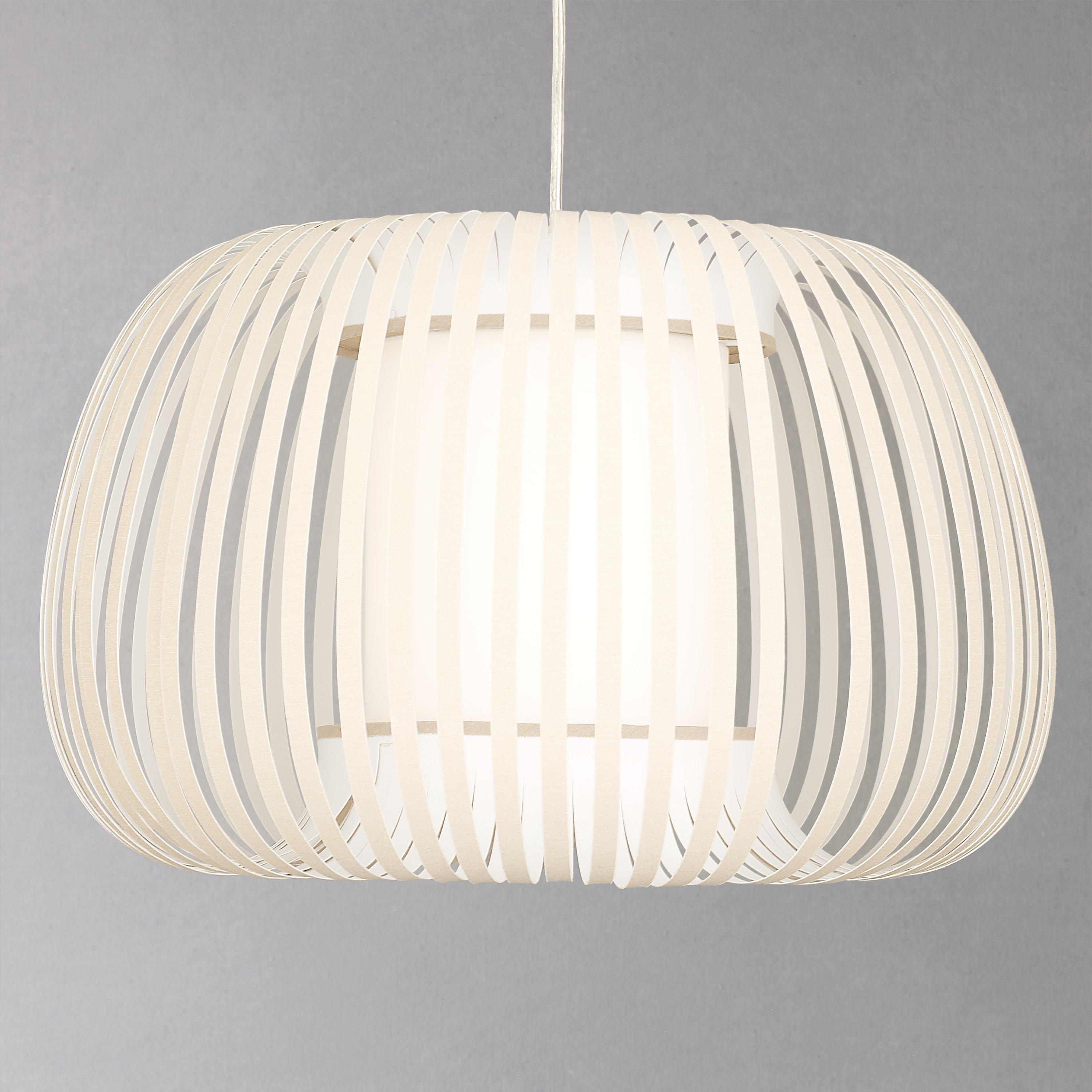 John Lewis Harmony small ribbon ceiling light pendant (British brand)