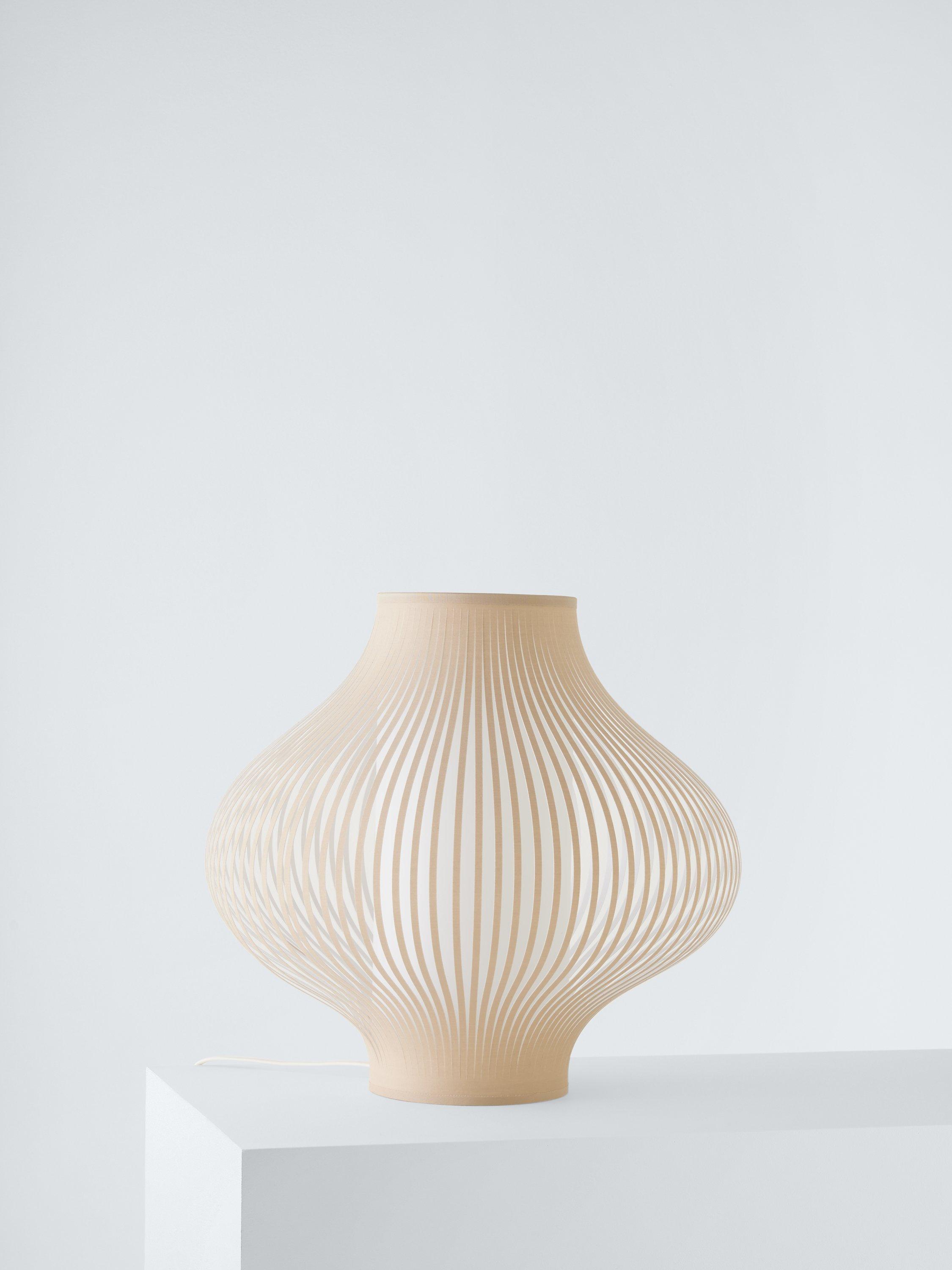 John Lewis Harmony Ribbon small table lamp (British brand)