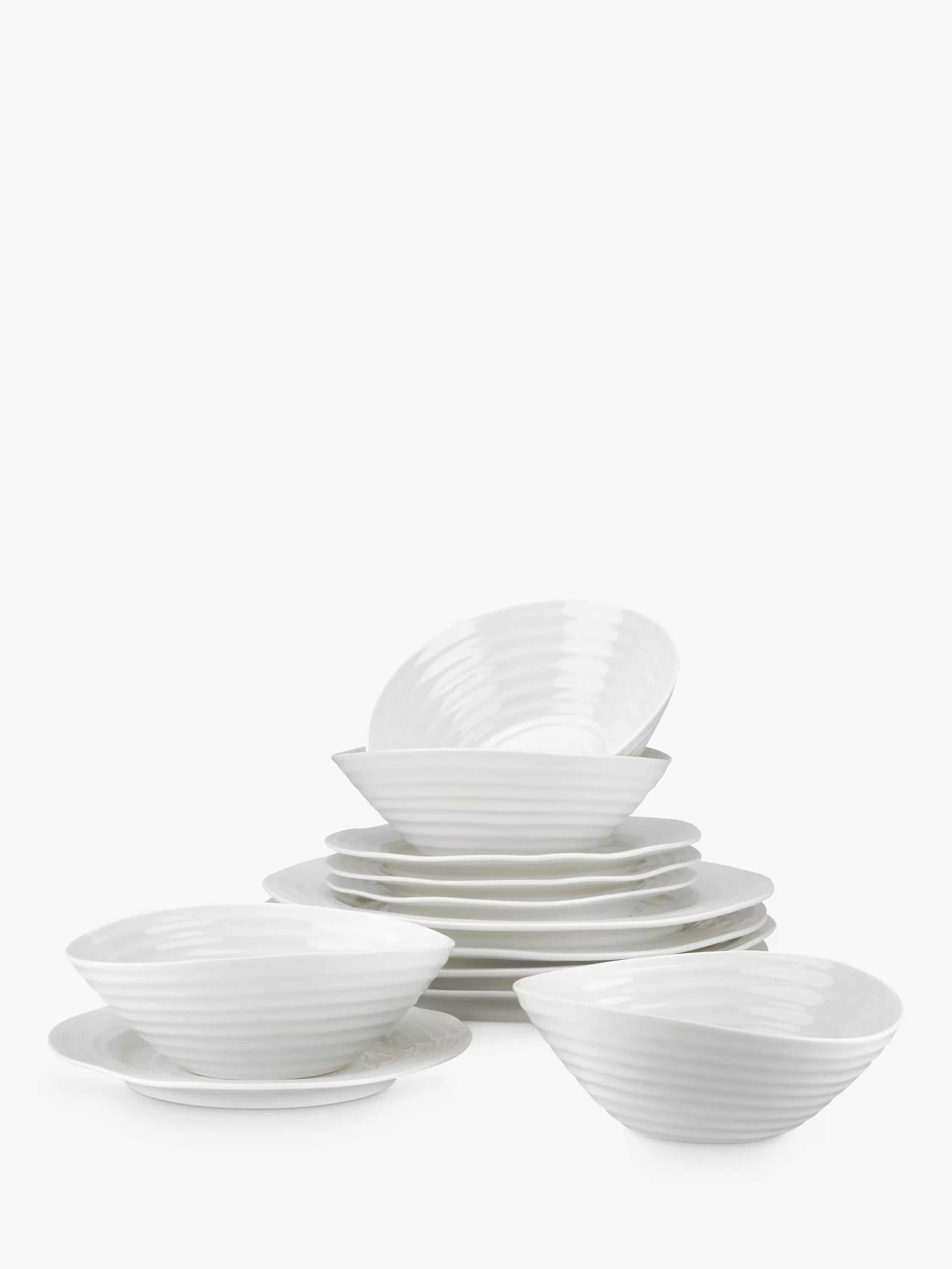 Sophie Conran dinnerware set 12 piece white - British product