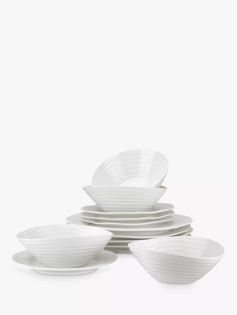 Sophie Conran dinnerware set 12 piece white - British product