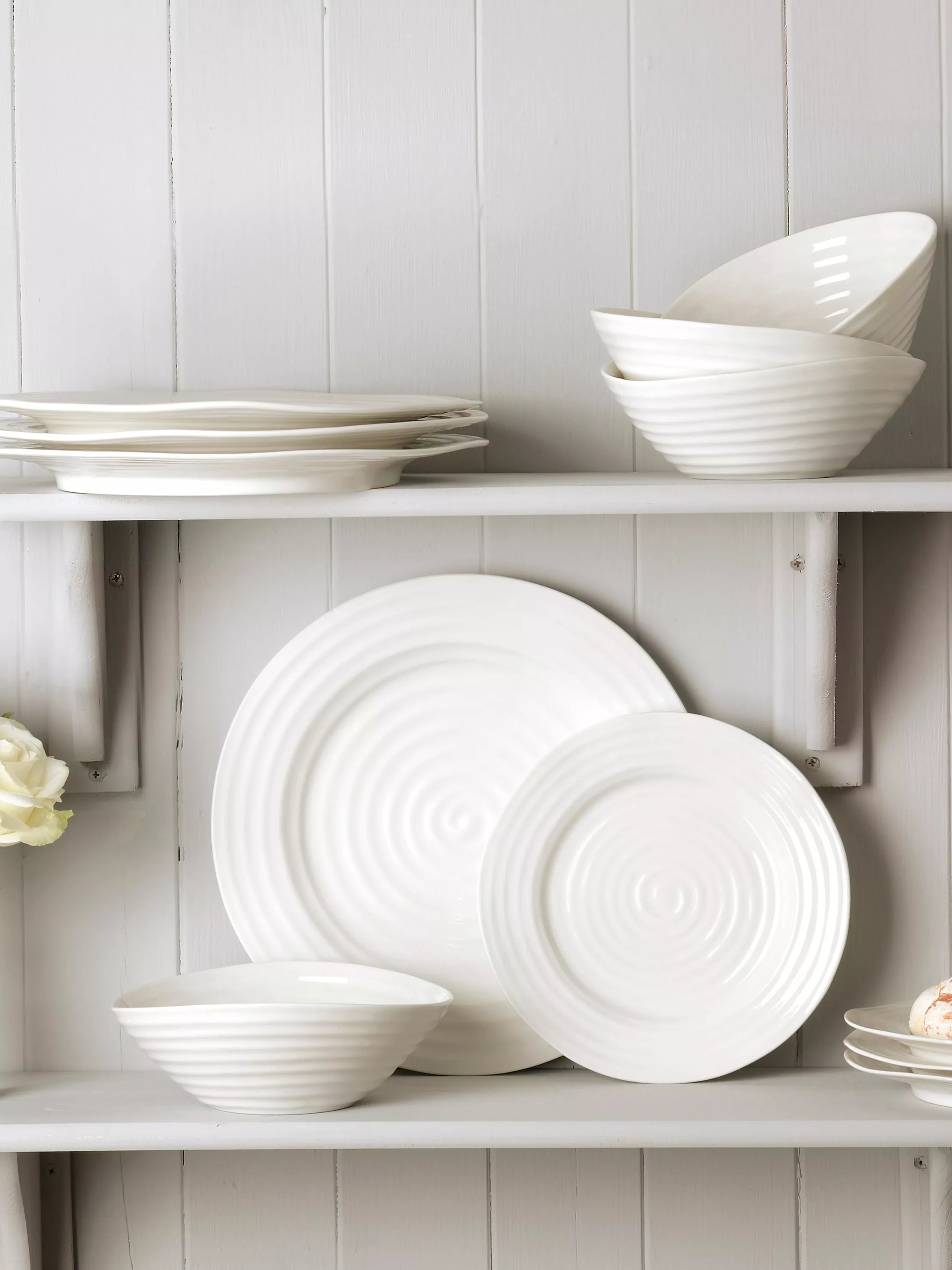 Sophie Conran dinnerware set 12 piece white - British product