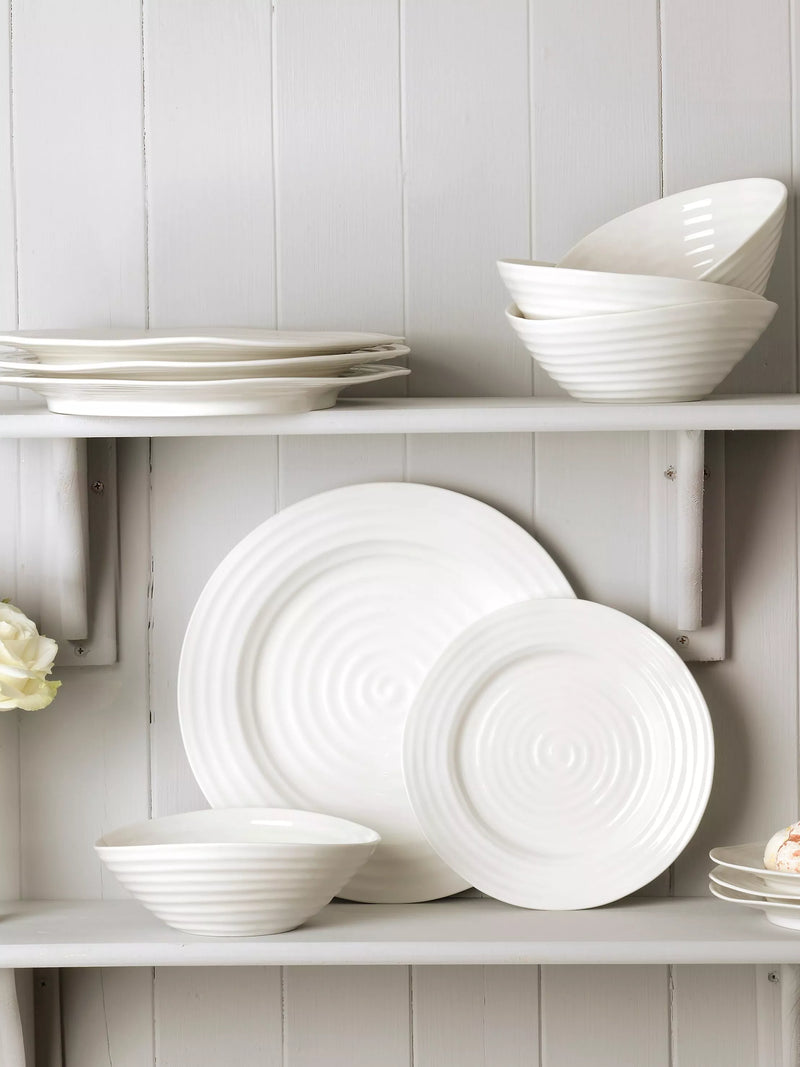 Sophie Conran dinnerware set 12 piece white - British product