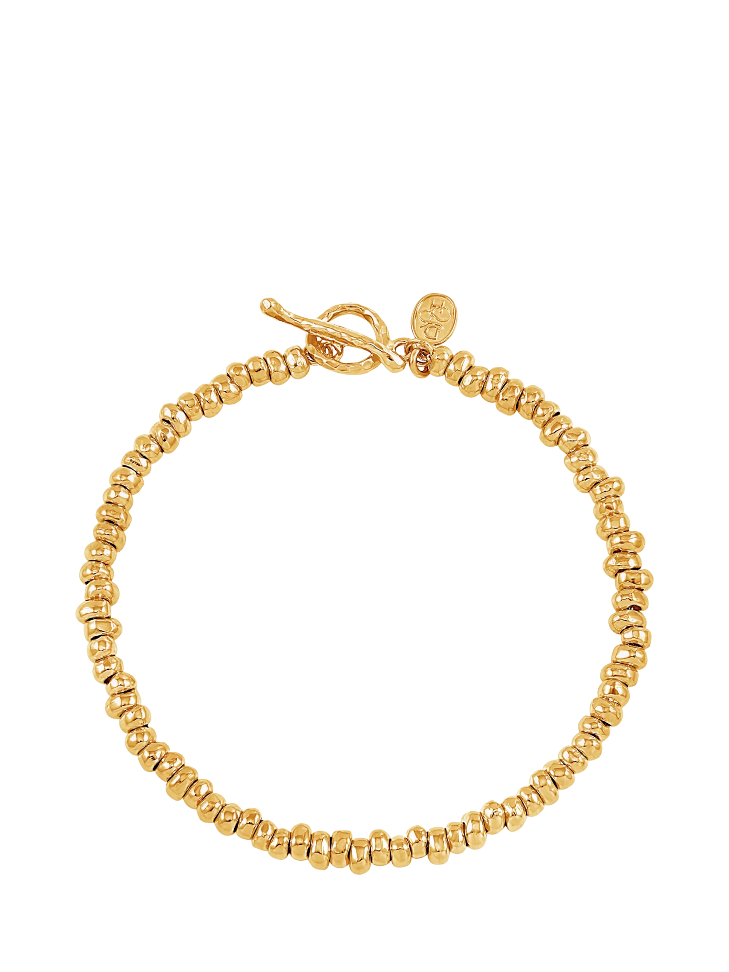Dower & Hall Nomad Nugget bracelet gold vermeil (British brand)