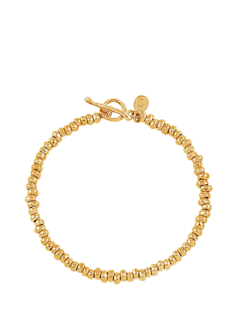 Dower & Hall Nomad Nugget bracelet gold vermeil (British brand)