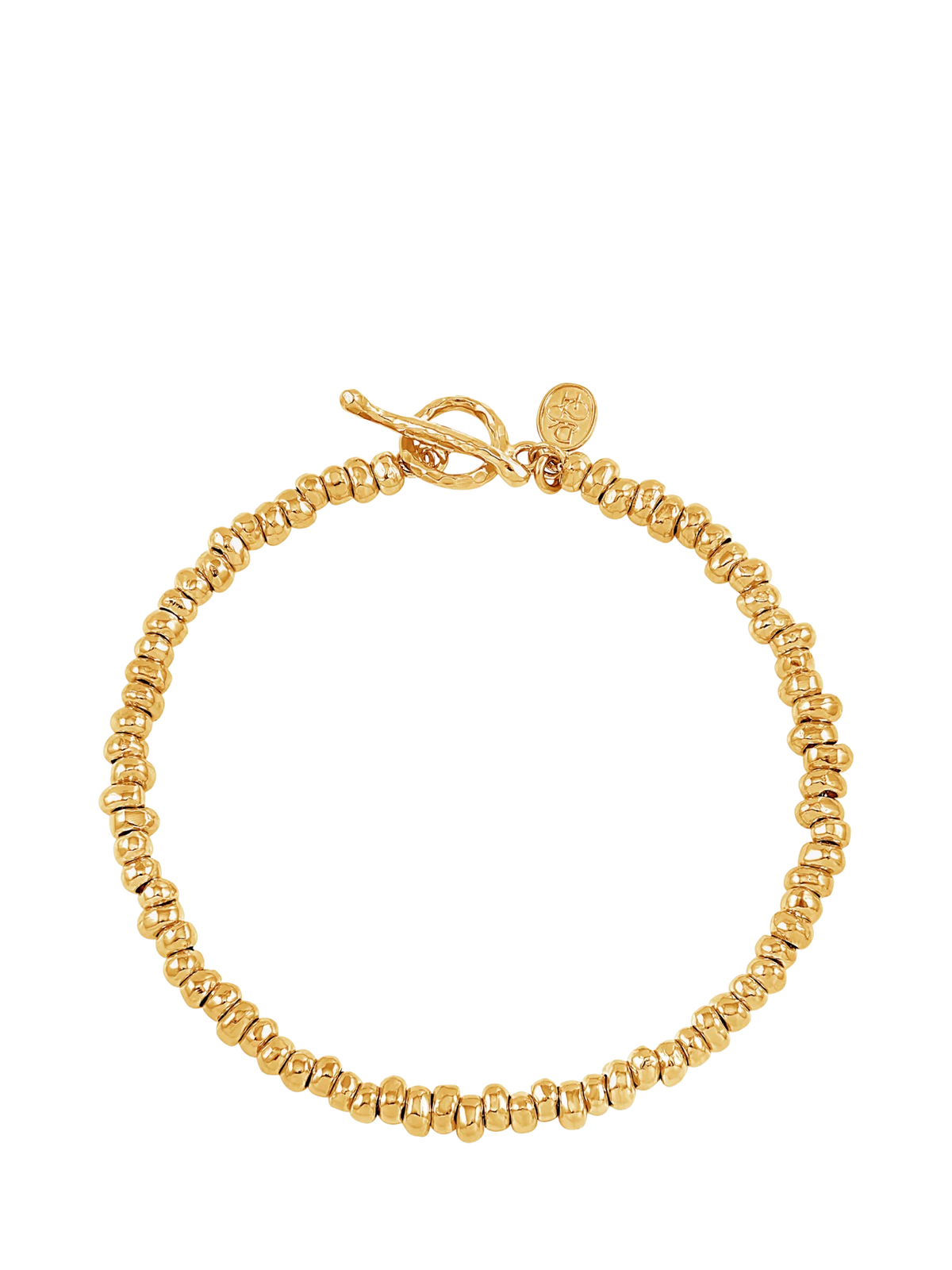 Dower & Hall Nomad Nugget bracelet gold vermeil (British brand)