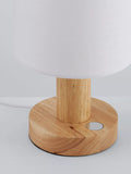 John Lewis Slater wood touch table lamp, UK version