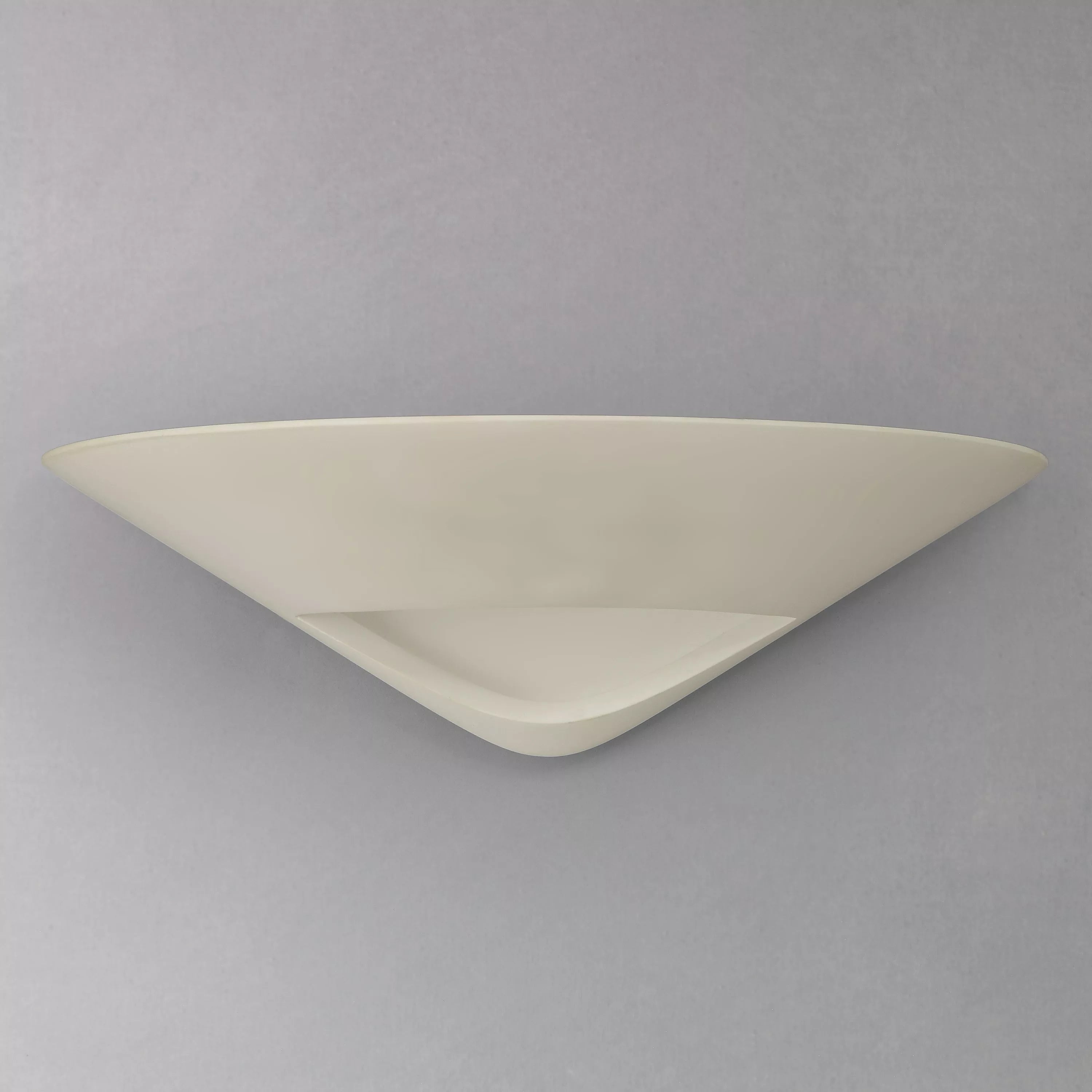 John Lewis Tessa Uplighter Wall Light White - British product