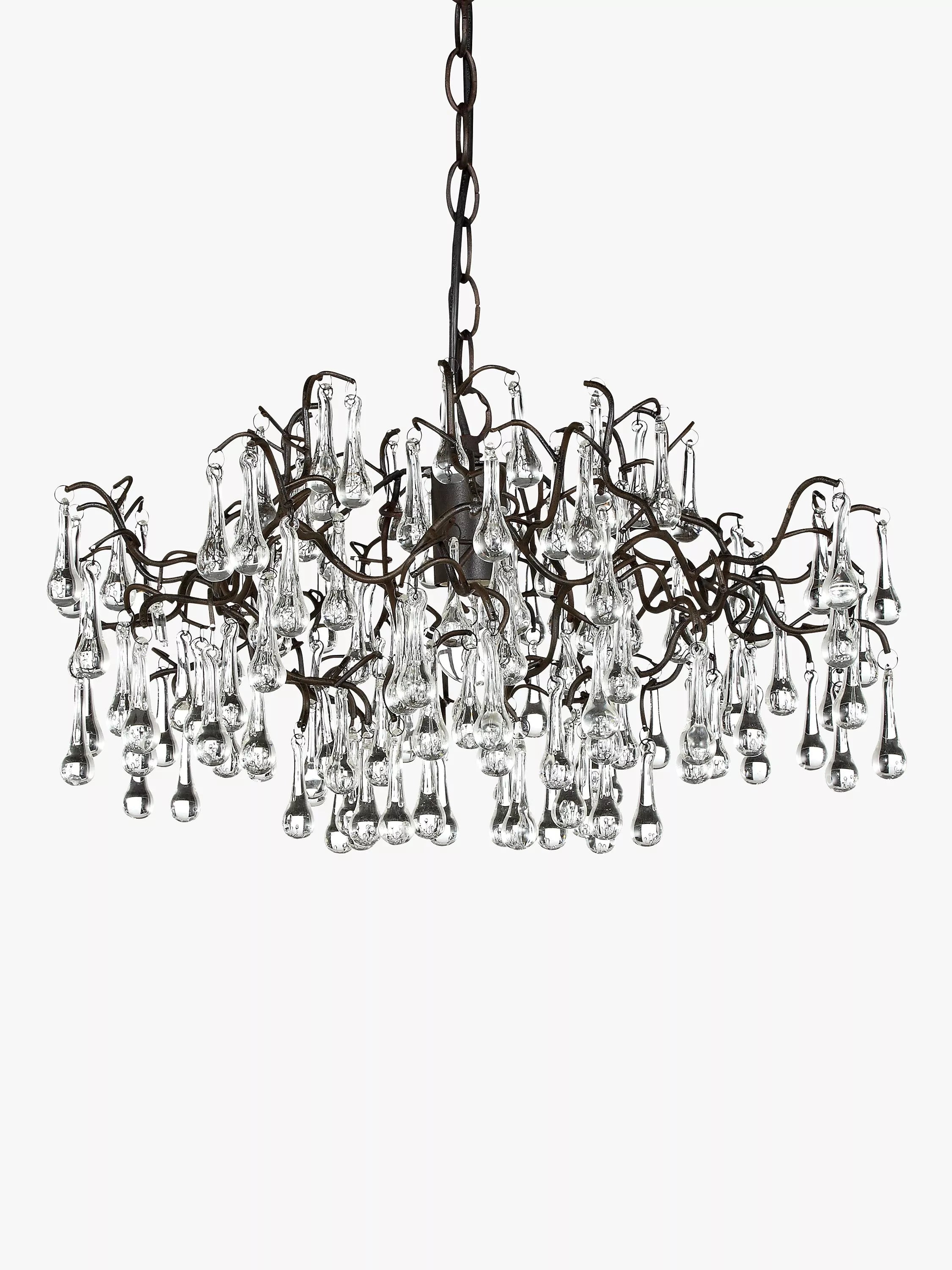 John Lewis Victoria chandelier 50cm diameter, imported from the UK