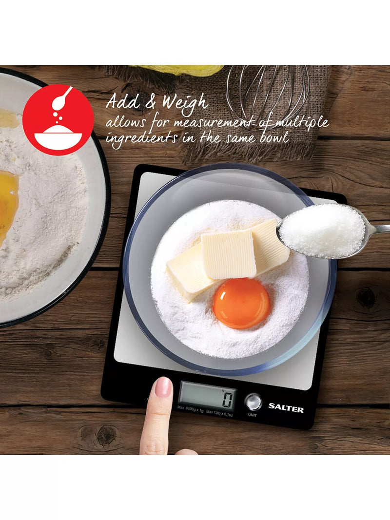 Salter Evo digital kitchen scale 6kg (British brand)