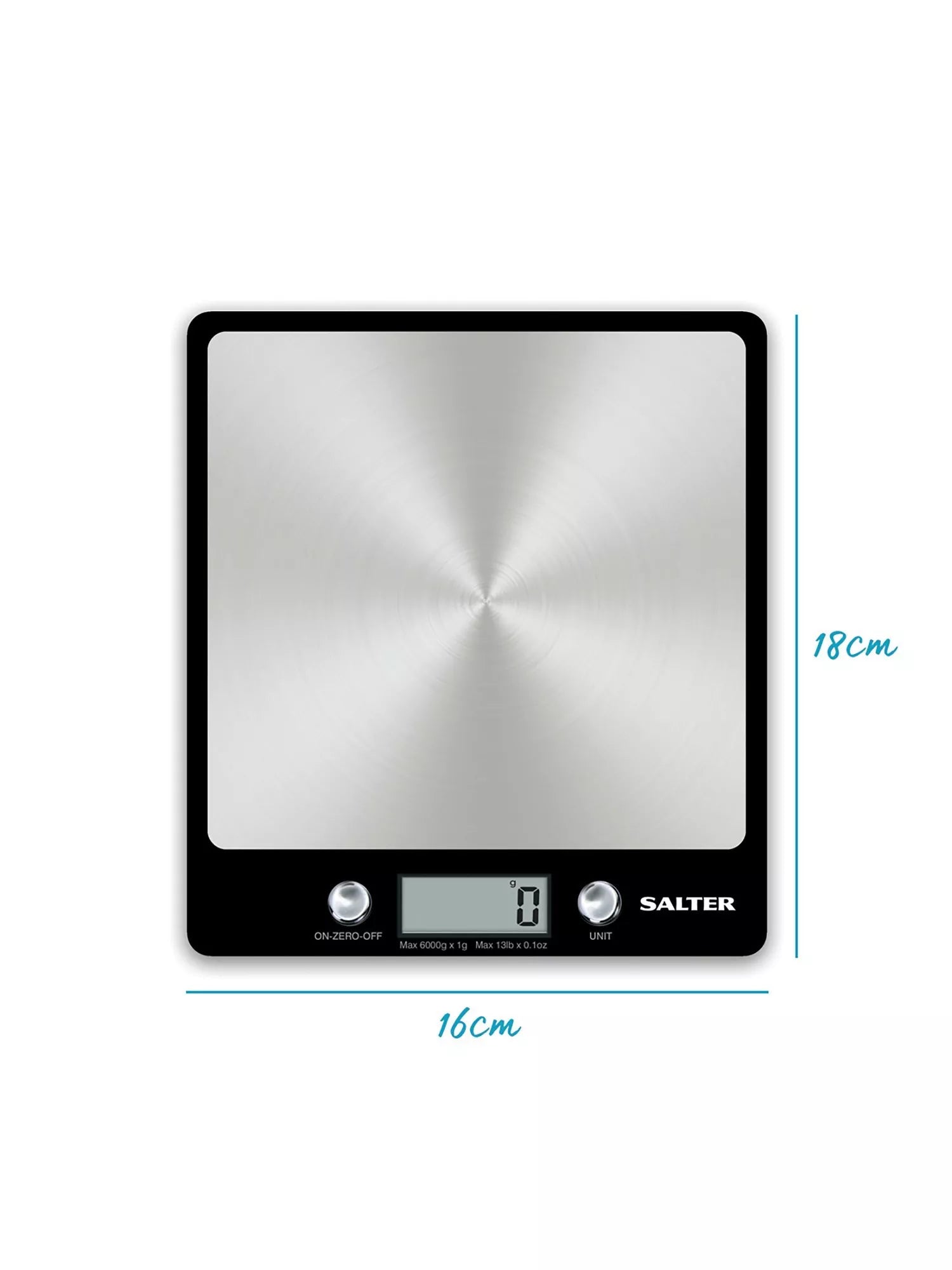 Salter Evo digital kitchen scale 6kg (British brand)