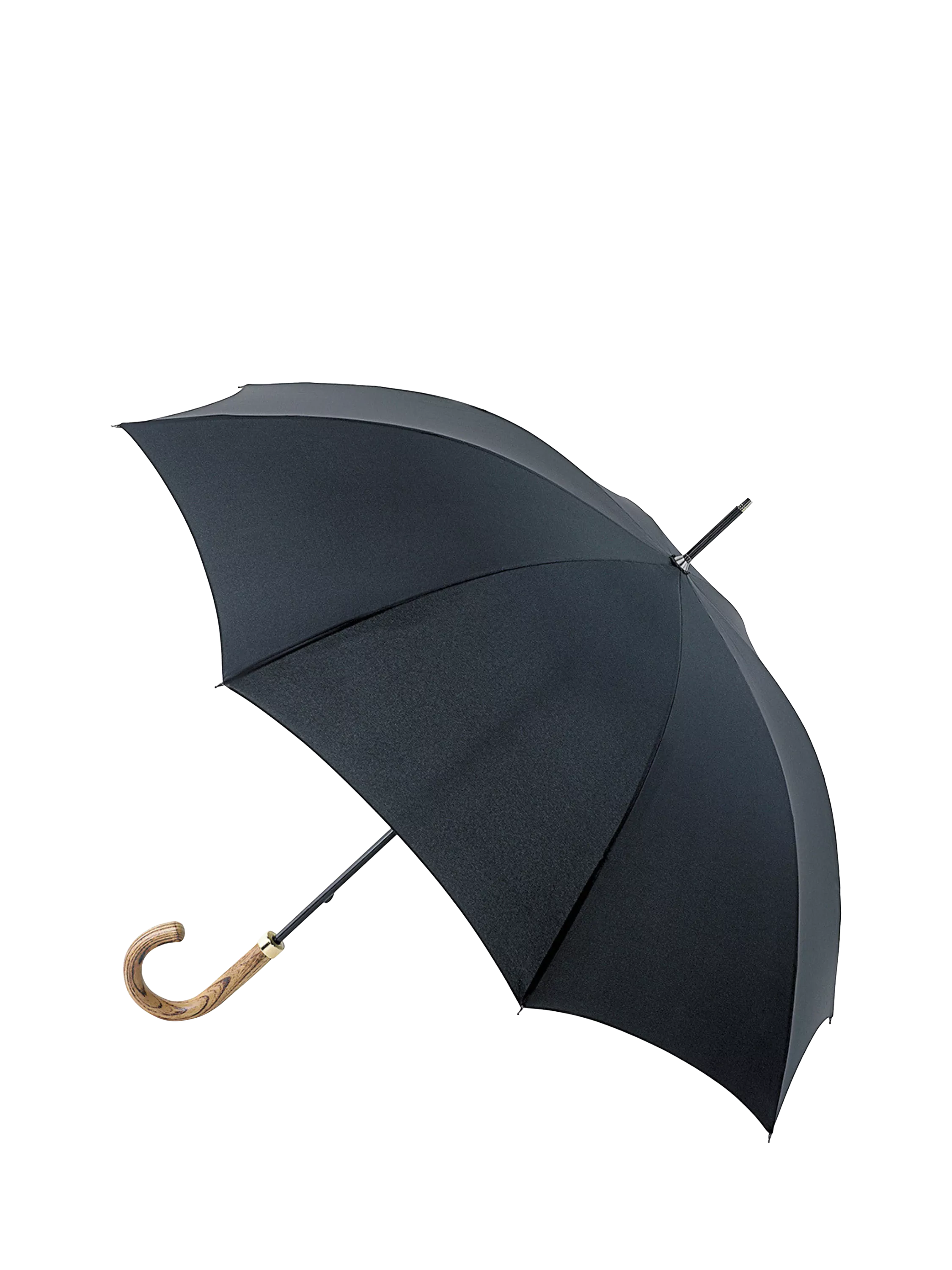 Fulton black walking umbrella, UK version